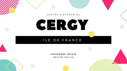 Product image for Centre d'examen de Cergy V2