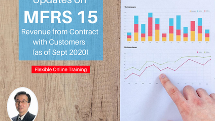 Product image for (English) Updates on MFRS 15 Revenue from Contract with Customers  (as of Sept 2020) by Ng Kean Kok (Chartered Accountant)