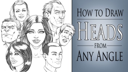 Product image for How to Draw Heads Step by Step - From Any Angle