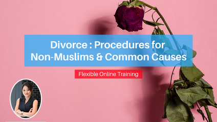 Product image for (English) Divorce: Procedures for Non-Muslims & Common Causes by Jazzmine Khoo