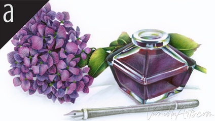 Product image for Ink & Hydrangea