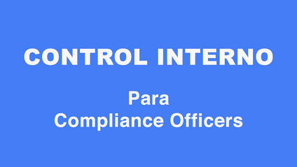 Product image for Control interno para Compliance Officers