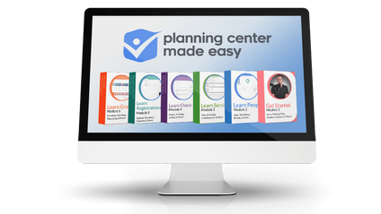 Product image for Planning Center Made Easy for Kids Ministry