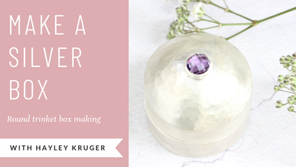 Product image for Make A Silver Trinket Box (Advanced Silver Course)