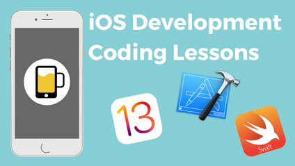 Product image for iOS 13 App Development Coding Lessons