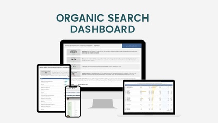 Product image for Organic Search Dashboard