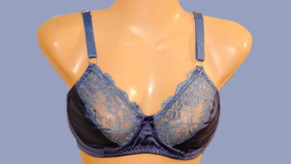Product image for Course 1. Wired or Unwired bra with lycra and stretch lace.