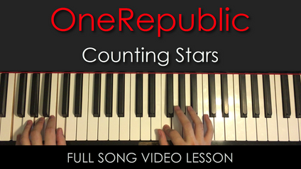 Product image for OneRepublic | Counting Stars | Full Song Video Lesson