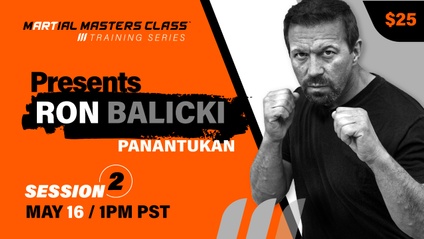 Product image for Martial Masters Class Presents Guro Ron Balicki Panantukan 5.16.20