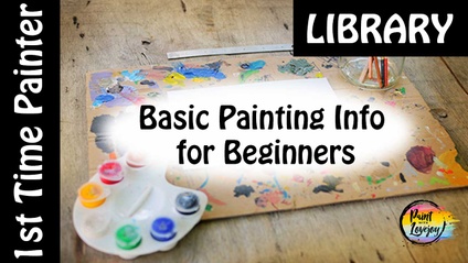 Product image for LIBRARY: How to get started Painting!