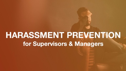 Product image for Harassment Prevention for Chicago & Illinois Supervisors & Managers