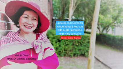 Product image for (English) Companies Act 2016 for Accountants & Auditors as of 26 June 2019 by Mah Li Chen (MAICSA Chartered Secretary)
