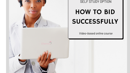 Product image for SELF STUDY OPTION -  HOW TO BID SUCCESSFULLY