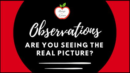 Product image for Observations: Are You Seeing the REAL Picture?
