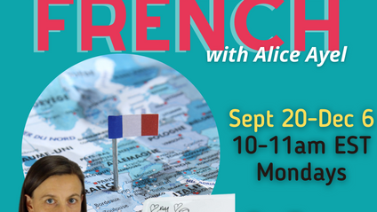 Product image for Advanced-Beginner French with Alice Ayel
