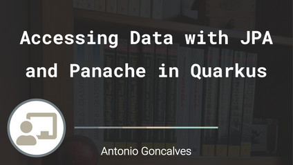 Product image for Accessing Relational Databases with Quarkus
