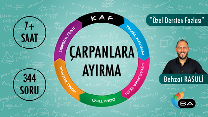 Product image for Çarpanlara Ayırma