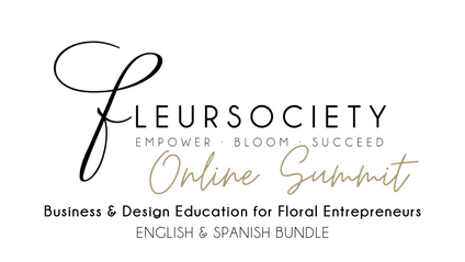 Product image for Fleursociety Online Summit for Floral Designers English & Spanish BUNDLE 2021