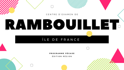 Product image for Centre d'examen de Rambouillet V2