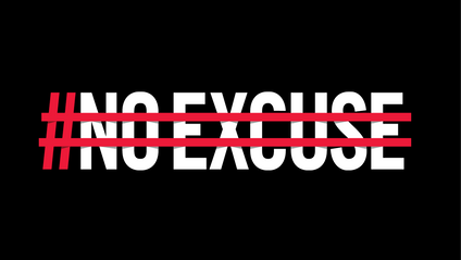 Product image for #NoExcuse For Abuse