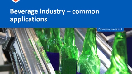 Product image for Food Industry Applications - Beverage industry