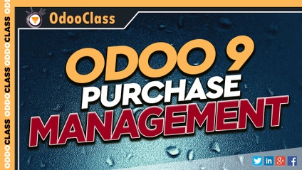 Product image for Odoo 9 Purchase Management