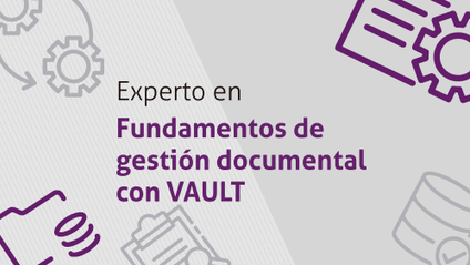 Product image for Experto en Fundamentos de Gestión Documental con VAULT