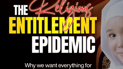 Product image for The Religious Entitlement Epidemic (LIVE Event)