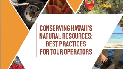 Product image for O'ahu Edition of Conserving Hawaii's Natural Resources: Best Practices for Tour Operators