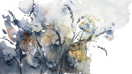 Product image for Create Texture with Salt in Watercolor