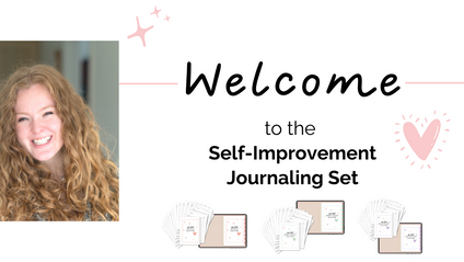 Product image for Self-Improvement Journaling Set