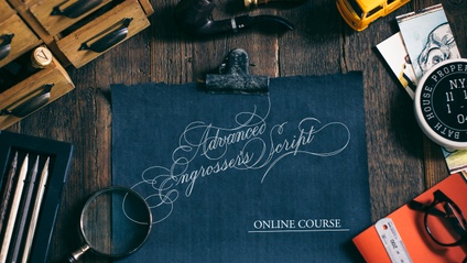 Product image for Advanced Engrosser's Script