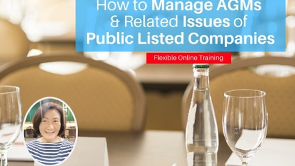 Product image for (English) Covid-19 & MCO: How to Manage AGMs & Related Issues of Public Listed Companies by Mah Li Chen (MAICSA Chartered Secretary)