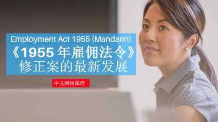 Product image for (中文) 《1955 年雇佣法令》 修正案的最新发展 by Sajni Dharamdass (VMS Solution)