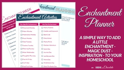 Product image for Enchantment Planner ~ A part of our Relaxed & Enchanting Charlotte Mason Homeschool Planning Course