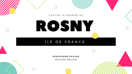 Product image for Centre d'examen de Rosny sous bois