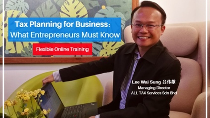 Product image for (English) Tax Planning Strategies for Business by Lee Wai Sung 吕伟雄 (ALL TAX Services Sdn Bhd)