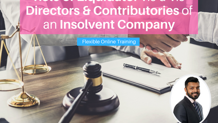 Product image for (English) Role of Liquidator vis-a-vis Directors & Contributories of an Insolvent Company by Mavinthra Jothy - (Thomas Philip Advocates & Solicitors)