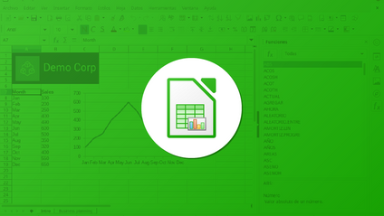 Product image for LibreOffice Calc Básico Intermedio
