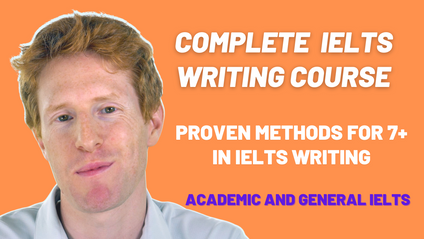 Product image for Complete IELTS Writing Course | Proven Methods for Band 7+