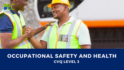 Product image for Occupational Safety and Health CVQ Level 3