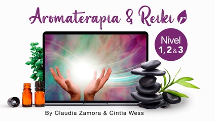 Product image for AROMATERAPIA & REIKI - Nivel 1, 2 y 3 - 399 USD