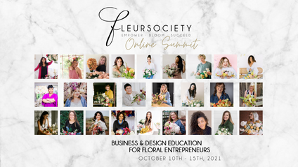 Product image for Fleursociety Online Summit for Floral Designers FALL 2021