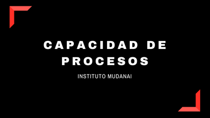 Product image for Capacidad de Procesos