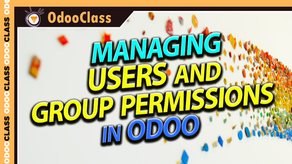 Product image for Managing Users and Group Permissions in Odoo