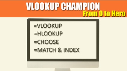 Product image for VLOOKUP Champion