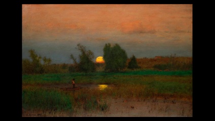 Product image for Paint-A-Long - Recreation of Moonrise by George Inness
