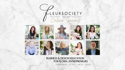Product image for Fleursociety Online Summit for Floral Designers WINTER 2019 - REPLAYS