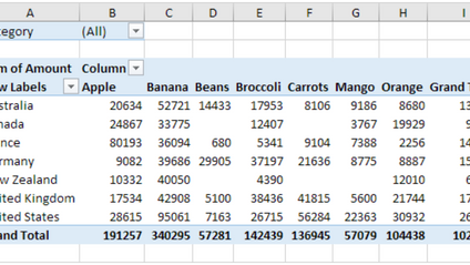 Product image for Pivot table Advanced Course