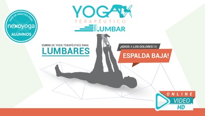 Product image for Curso de Yoga Terapéutico para LUMBARES. ¡ADIÓS al los Dolores de Espalda Baja!